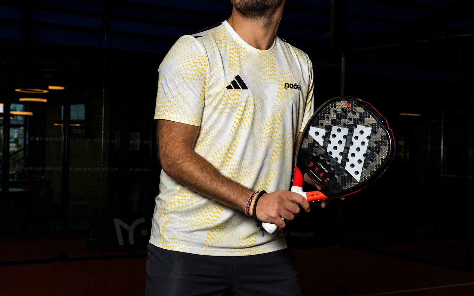 A padel match